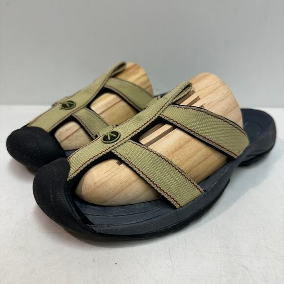 VERY GOOD KEEN Women's Closed Toe Flip-Flop Hiking Water Shoe Rafting 8 - Picture 1 of 7